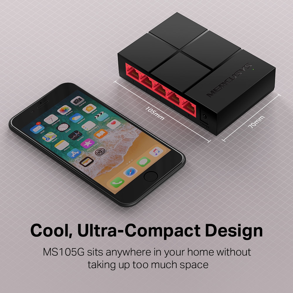 Mercusys MS-105G 4